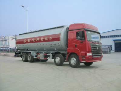 豪運(yùn)前四后八粉粒物料運(yùn)輸車(chē)